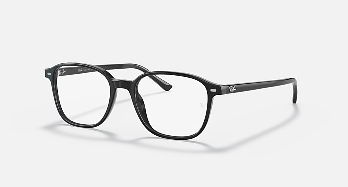 LEONARD OPTICS Polarized Eyeglasses with Black and Clear (49-17