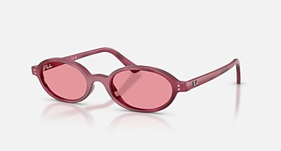 KHAL BIO-BASED ONLINE ONLY LIMITED Sunglasses in Violet Havana and