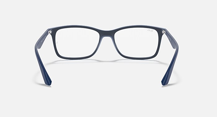 RB7047 OPTICS Eyeglasses with Transparent Blue Frame - RB7047