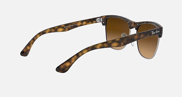 小物 Ray-Ban CLUBMASTER OVERSIZED CLUBMASTER OVERSIZED Sunglasses in Havana and Polarized Brown