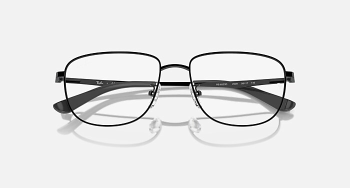 RB6523D OPTICS Eyeglasses with Black and Clear (56-17) - RB6523D