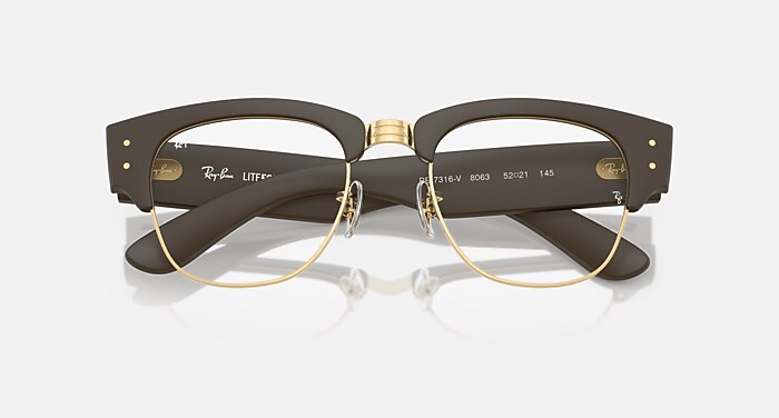 レイバン公式ストア】 Ray-Ban® MEGA CLUBMASTER LITEFORCE OPTICS