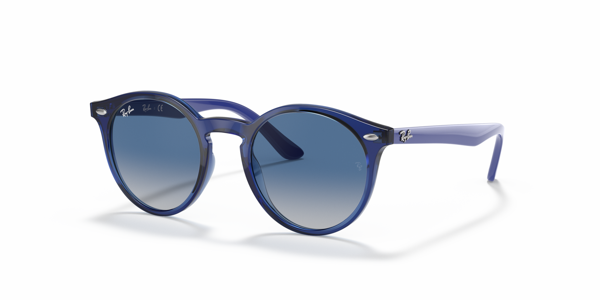 Ray-Ban Rb9064s Kids Lunettes De Soleil - Monture Bleu Verres Gris 44-19 85 €