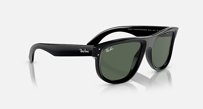 BOYFRIEND REVERSE Sunglasses in Black and G-15 Green (56-18