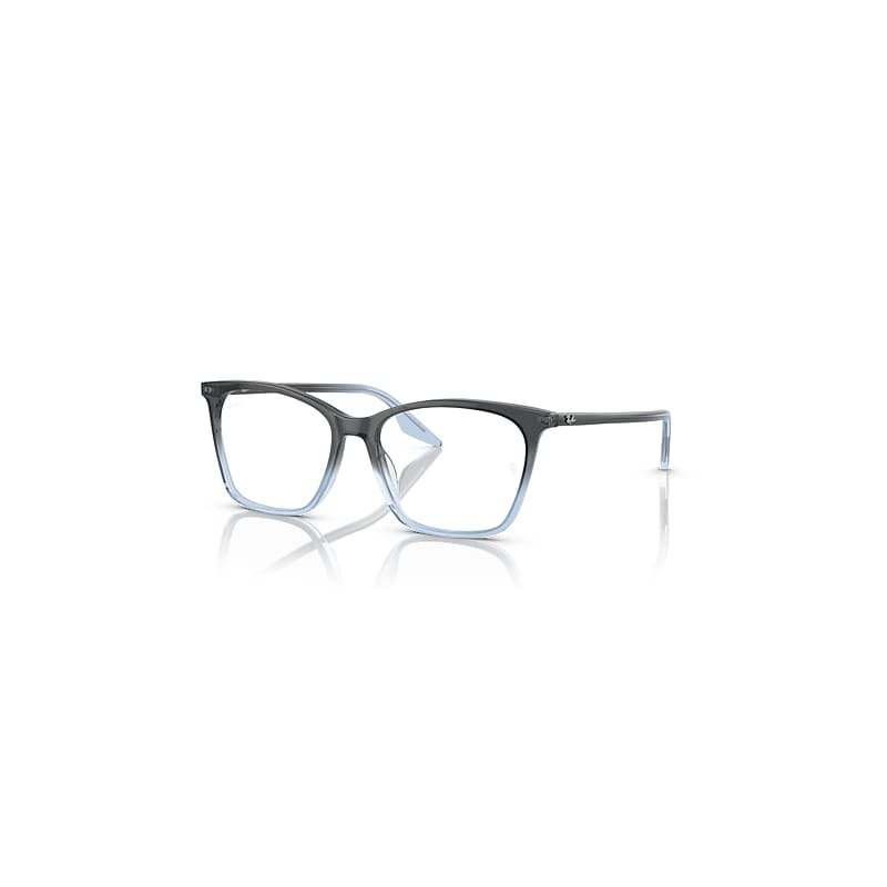 Ray-Ban Rb5422 Optics  Blue & Light Blue Fassung Klar Glas Polarisiert 52-16