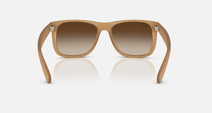 JUSTIN CLASSIC Sunglasses in Rubber Beige and Gradient Brown