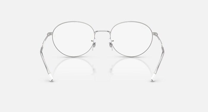 RB6558 OPTICS メガネ シルバー と Bio Demo Lens (54-20) - RB6558