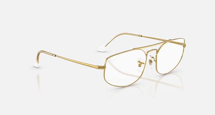 EXPLORER V OPTICS メガネ Legend（レジェンド）ゴールド と クリア