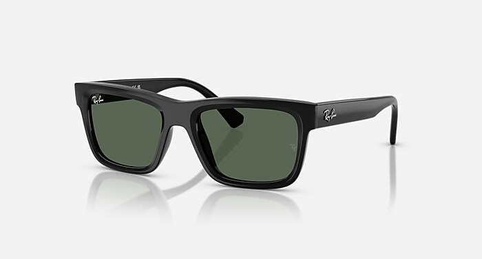 RB9196S KIDS BIO-BASED Sunglasses in Black and Dark Green (49-17