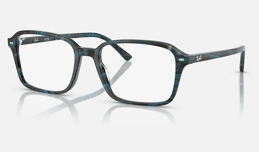 RAIMOND OPTICS メガネ トランスペアレントファンタジーブルー&グレー