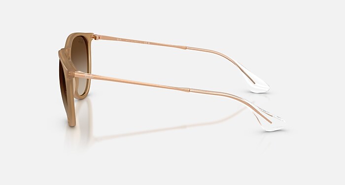 ERIKA CLASSIC Sunglasses in Rubber Beige and Gradient Brown
