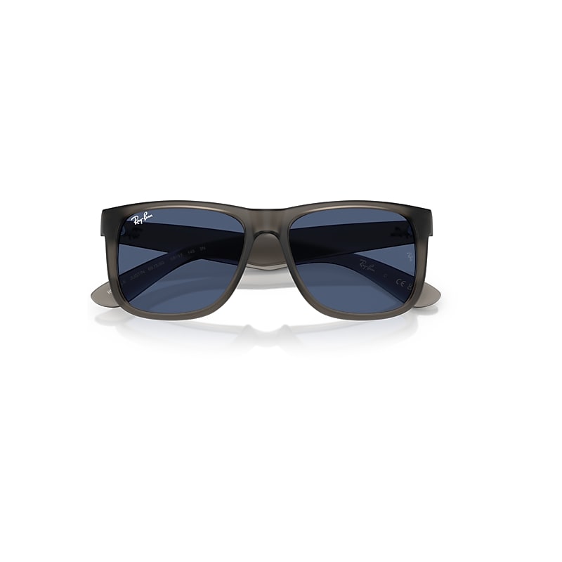 Ray-Ban RB4165F Justin Asian Fit 687380 Men's Sunglasses Grey Size 55