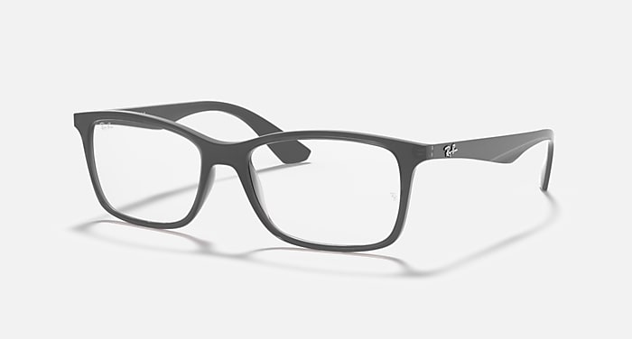 RB7047 OPTICS Polarized Eyeglasses with Transparent Grey and Clear