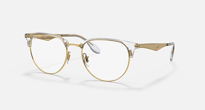 RB6396 OPTICS Eyeglasses with Arista Gold and Clear (51-19