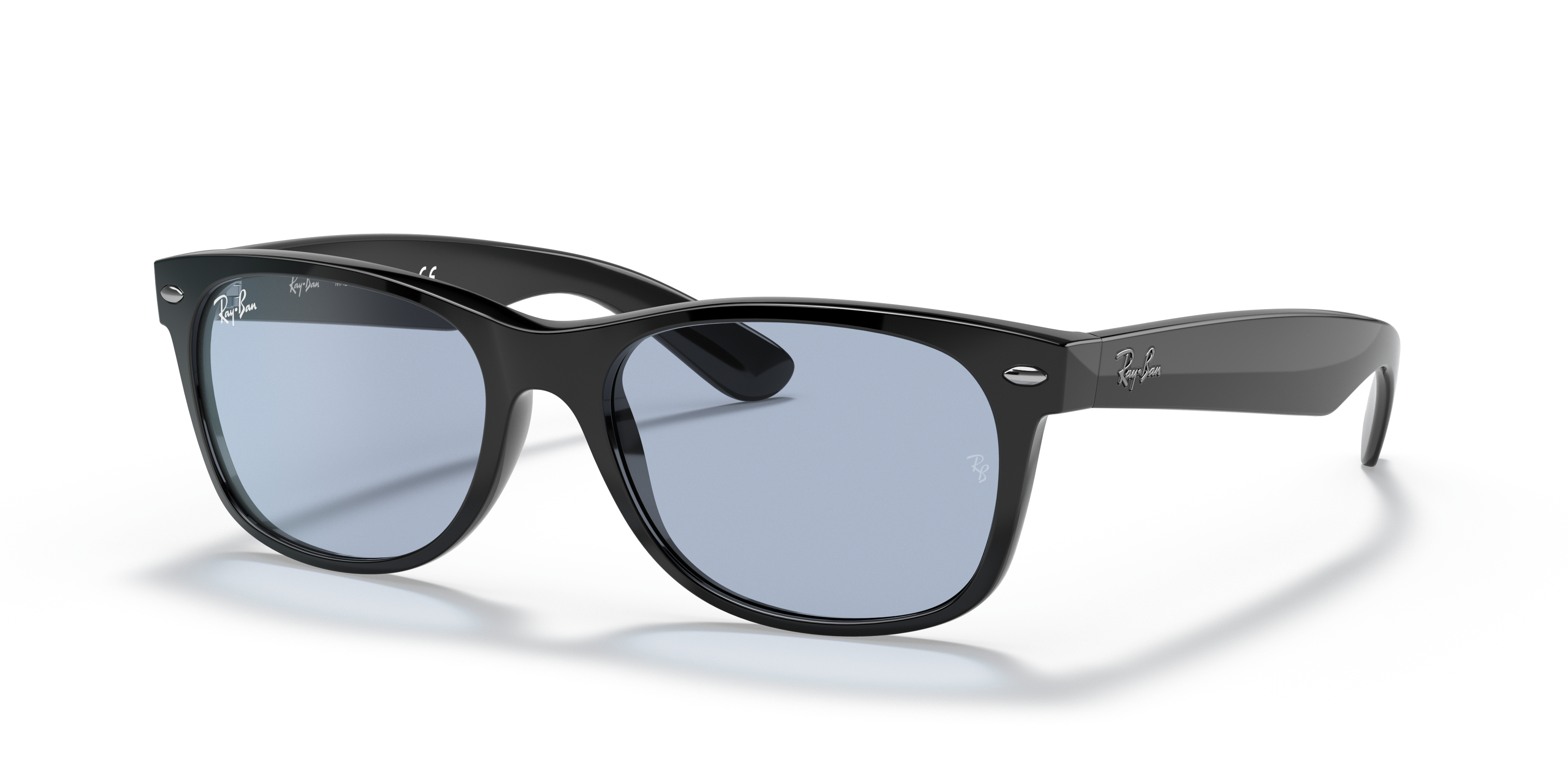 NEW WAYFARER CLASSIC Sunglasses in Black and Blue/Grey Classic