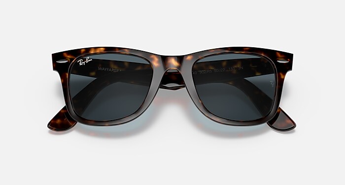 ORIGINAL WAYFARER CLASSIC Sunglasses in Havana and Blue (50-22