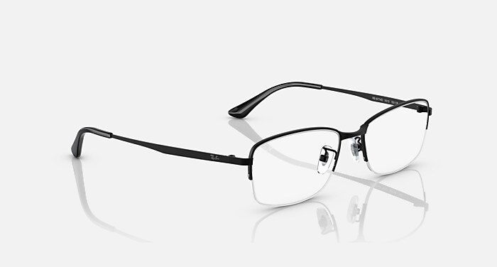 RB8774 OPTICS メガネ ブラック と クリア (55-18) - RB8774D