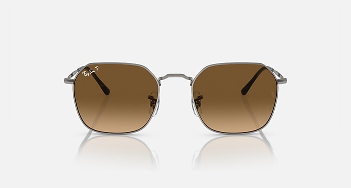 JIM Sunglasses in Gunmetal and Brown Polarized - RB3694 | Ray-Ban® US