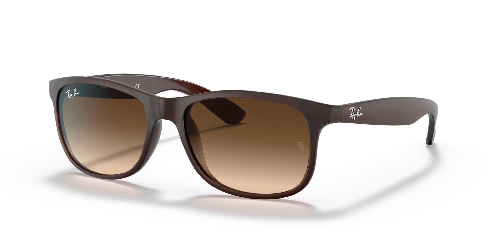 ANDY Sunglasses in Brown and Brown Gradient - RB4202 | Ray-Ban® US