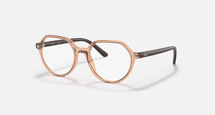 THALIA OPTICS KIDS Polarized Eyeglasses with Transparent Brown and