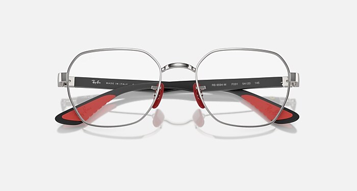 RB6594M OPTICS SCUDERIA FERRARI COLLECTION Eyeglasses with Silver