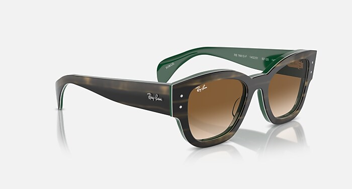 レイバン公式ストア】 Ray-Ban® JORGE サングラス | Striped Green On