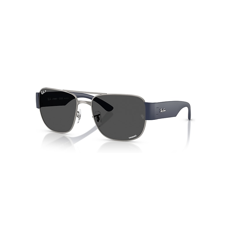 Ray-Ban Sunglasses  Rb3756 Polarized+ Lenses - Sand Dark Blue Frame Grey Lenses Polarized 59-18, RB3756CH