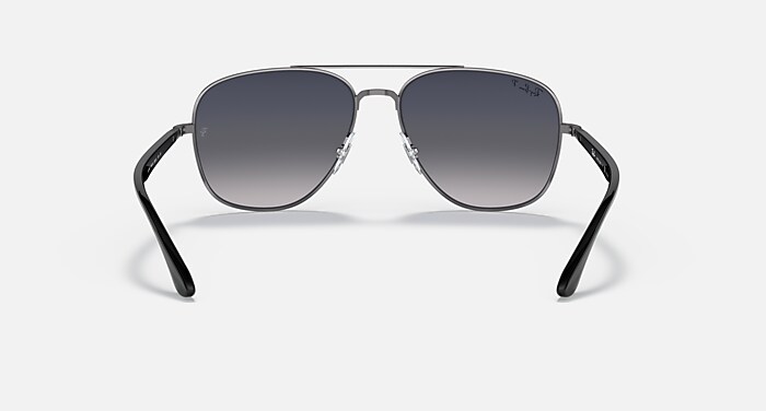 RB3683 Sunglasses in Gunmetal and Blue & Grey Polarized - RB3683 