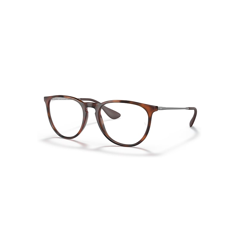 Ray-Ban Sunglasses Women's Erika Blue-Violet Light Clear - Gunmetal Frame Clear Lenses 54-18, RB4171