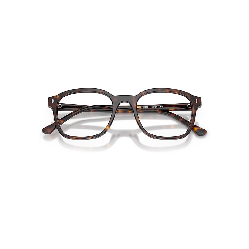 Ray-Ban Rb5460 Optics Optical Havana Frame Transparent Lenses Polarized 50-20