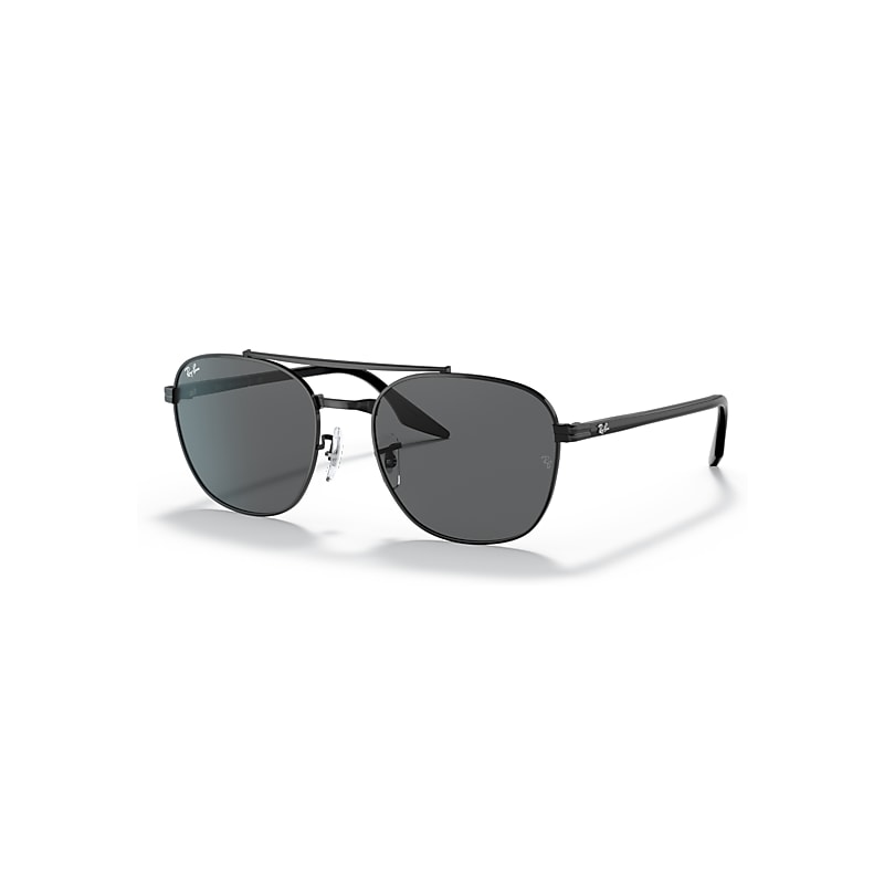 Ray-Ban Sunglasses - Black Frame Grey Lenses 55-19, RB3688