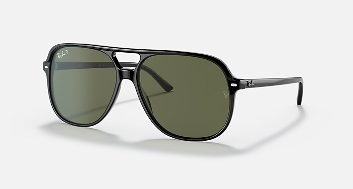 レイバン　B&L RAY-BAN サングラス　W2981 PPBK BILL ポラライズド（偏光） サングラス ブラック と G-15 グリーンポラ