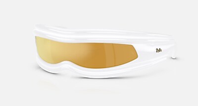 ULTRA WRAP 001 NEXT GENERATION COLLECTION サングラス ホワイト と