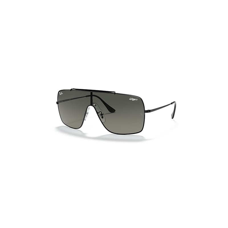 Ray-Ban Sunglasses Men's Wings Ii - Black Frame Grey Lenses 01-35, RB3697