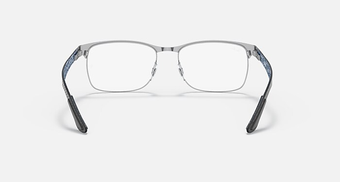 RB8416 OPTICS Polarized Eyeglasses with Blue and Clear (55-17