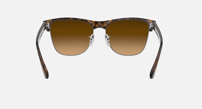 CLUBMASTER OVERSIZED Sunglasses in Havana and Polarized Brown