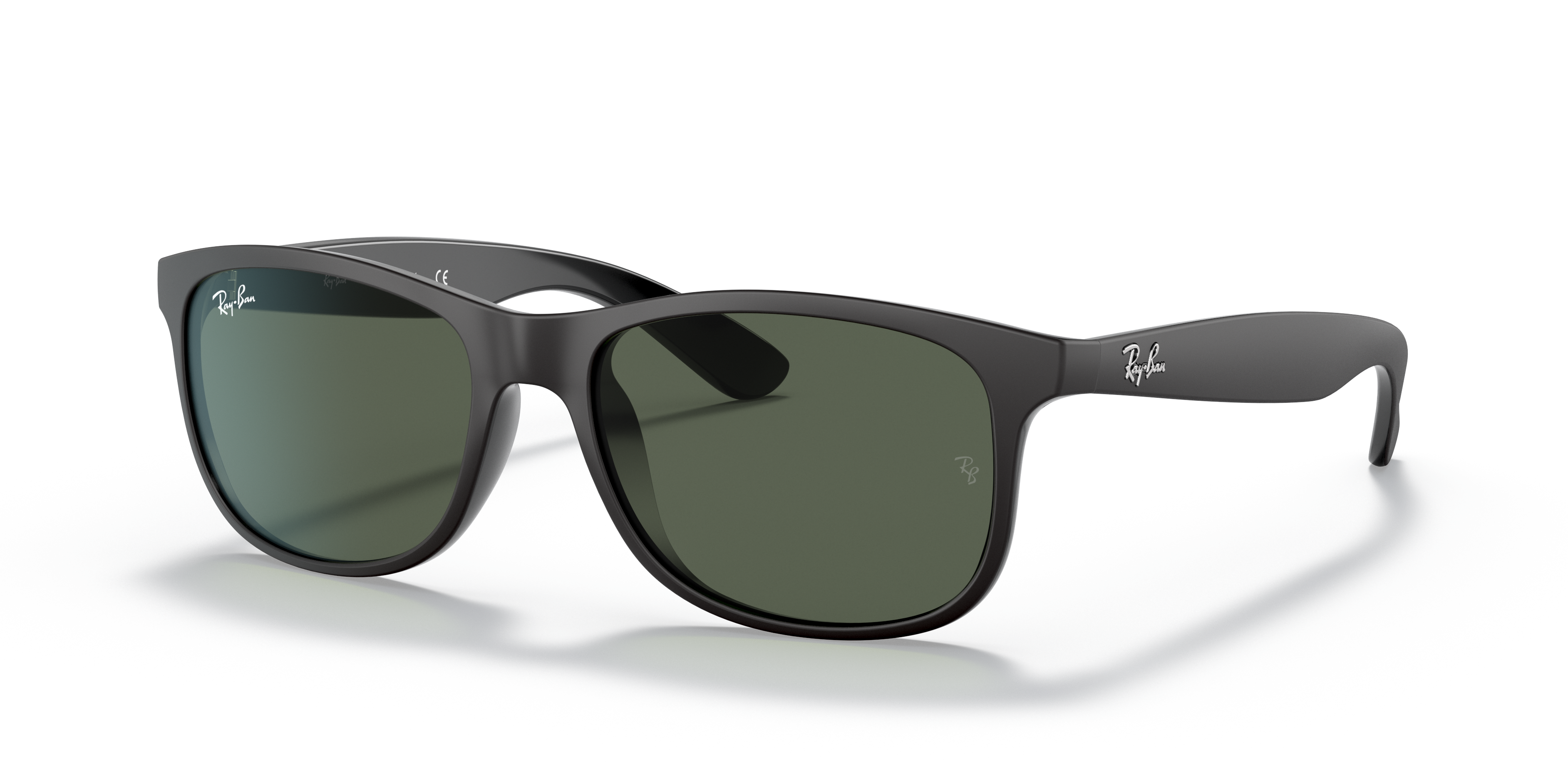 Ray-Ban レイバン RB4202F ANDY/Black ANDY Sunglasses in Black and Green - RB4202 | Ray-Ban® US