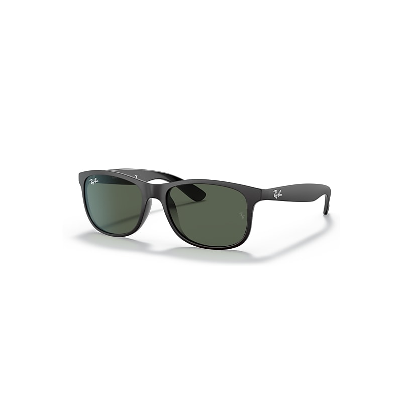 Ray-Ban Classic Green Lens Sunglasses - Male - Sunglasses - Black - 55 Mm - Accessories - Image 15