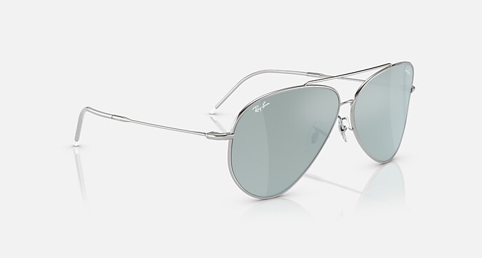 LENNY KRAVITZ X AVIATOR REVERSE Sunglasses in Silver and Silver