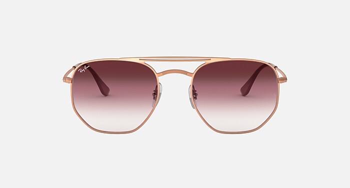 RB3609 Sunglasses in Bronze-Copper and Brown/Pink Gradient Mirror