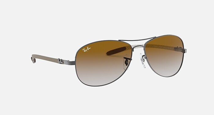 RB8301 Sunglasses in Gunmetal and Brown (56-14) - RB8301 | Ray-Ban