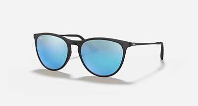 ◎Ray-Ban レイバン サングラス ERIKA L ブルー レイバン公式ストア】 Ray-Ban® ERIKA KIDS サングラス | ラバー