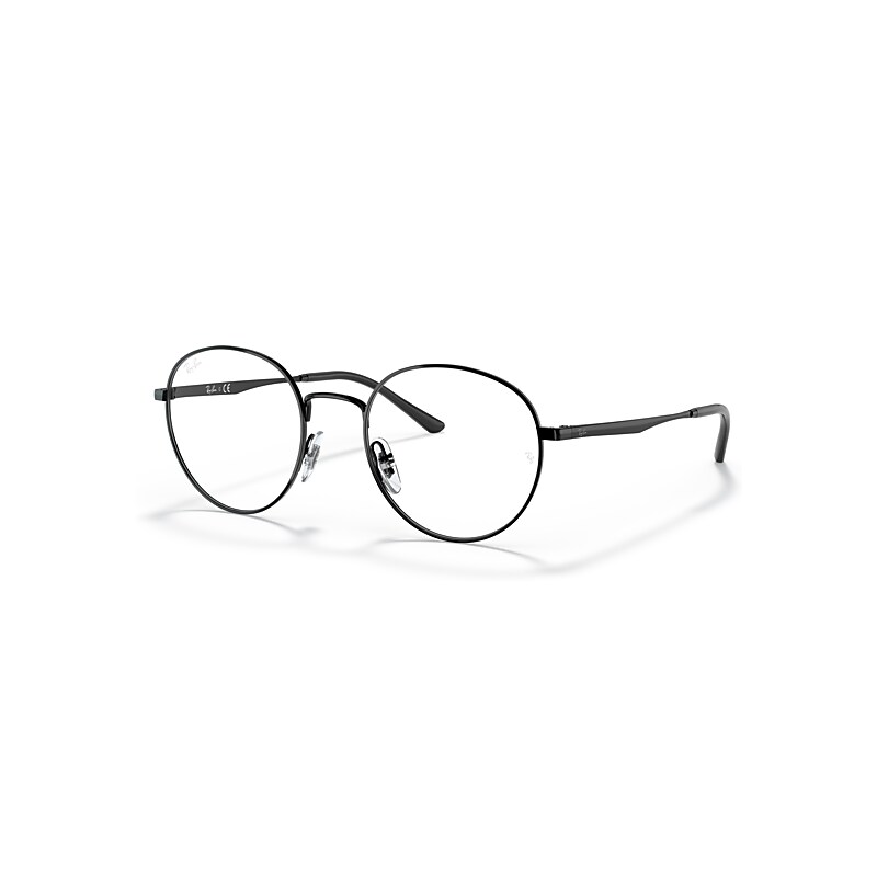 Ray-Ban Eyeglasses  Rb3681 Optics - Black Frame Clear Lenses 50-20, RB3681V