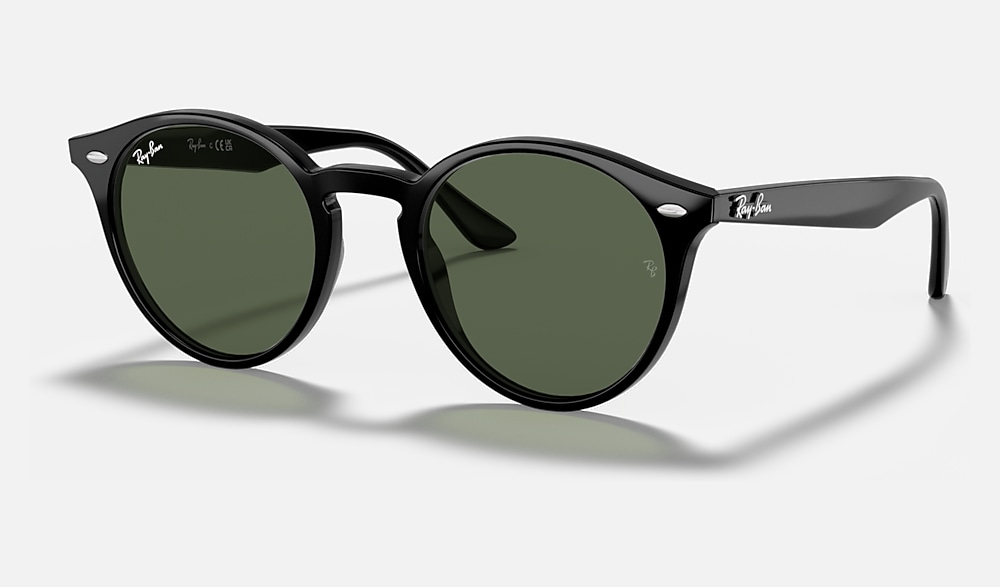 RB2180 Sunglasses in Black and Dark Green (51-21) - RB2180 | Ray