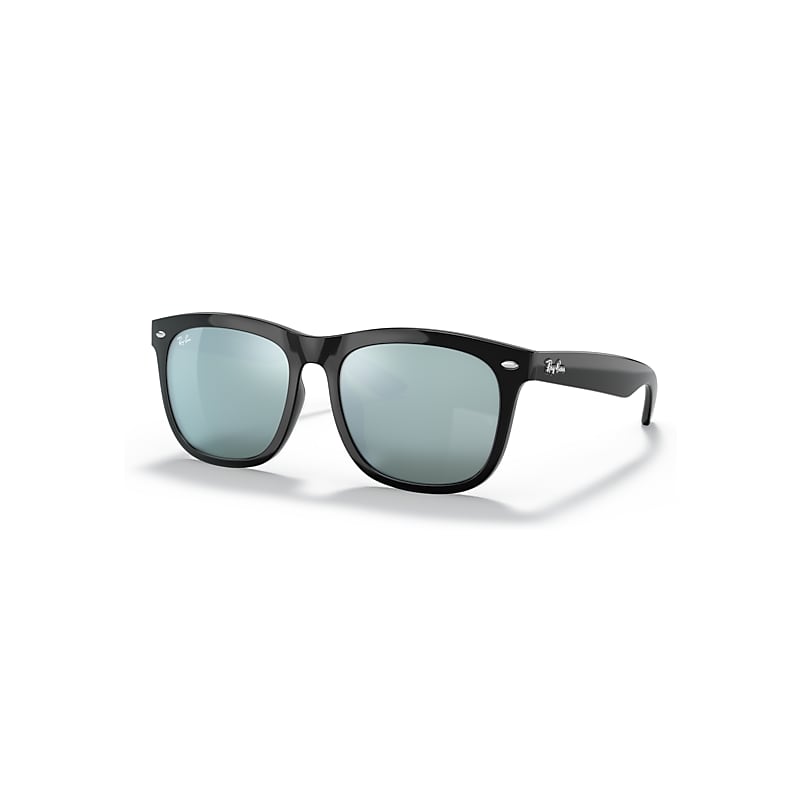 Ray-Ban Sunglasses   - Black Frame Silver Lenses 57-19, RB4260D