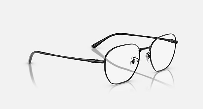 RB8777D OPTICS Eyeglasses with Black and Clear (53-19) - RB8777D