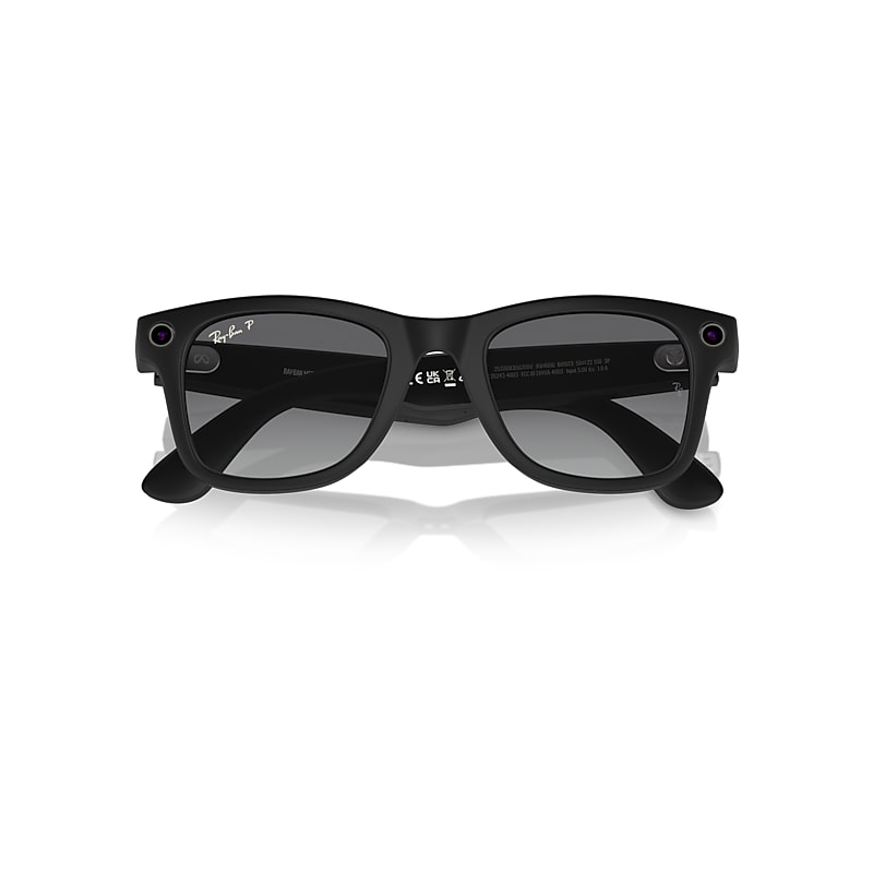 RAY-BAN META WAYFARER - GEN 1 Sunglasses in Black and Graphite