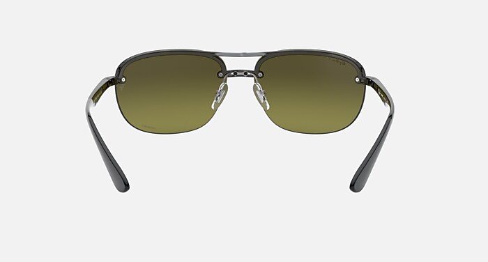 RB4275 POLARIZED+ LENSES Polarized Sunglasses in Grey and Green