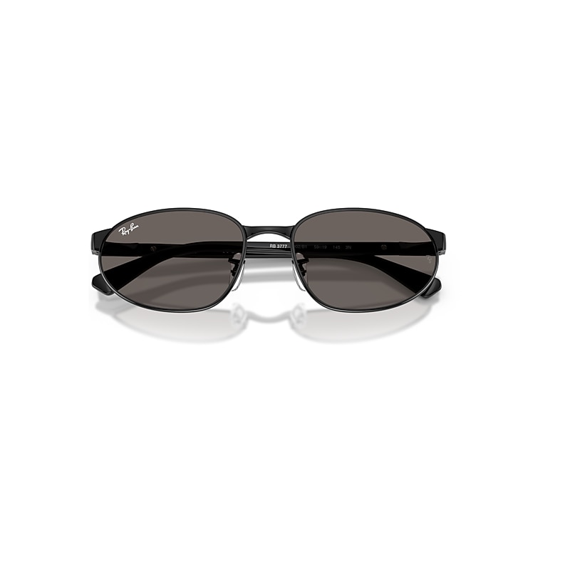 Ray-Ban Rb3777 Sunglasses Black Frame Grey Lenses 56-19