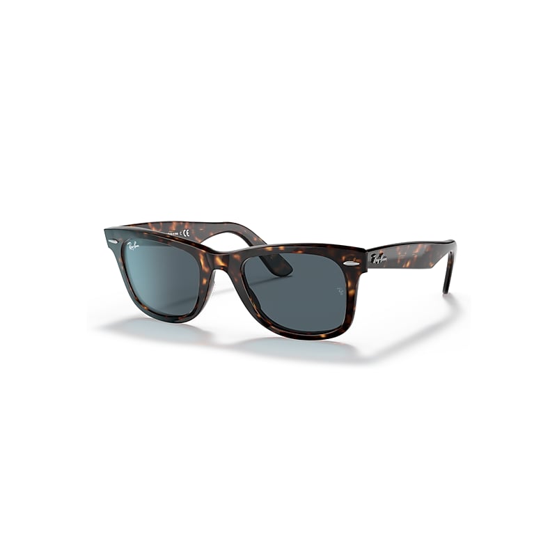 Ray - Ban Unisex Blue Rb2140 Wayfarer 902/R5 Sunglasses Acetate Turtle Squared Normal - Image 8